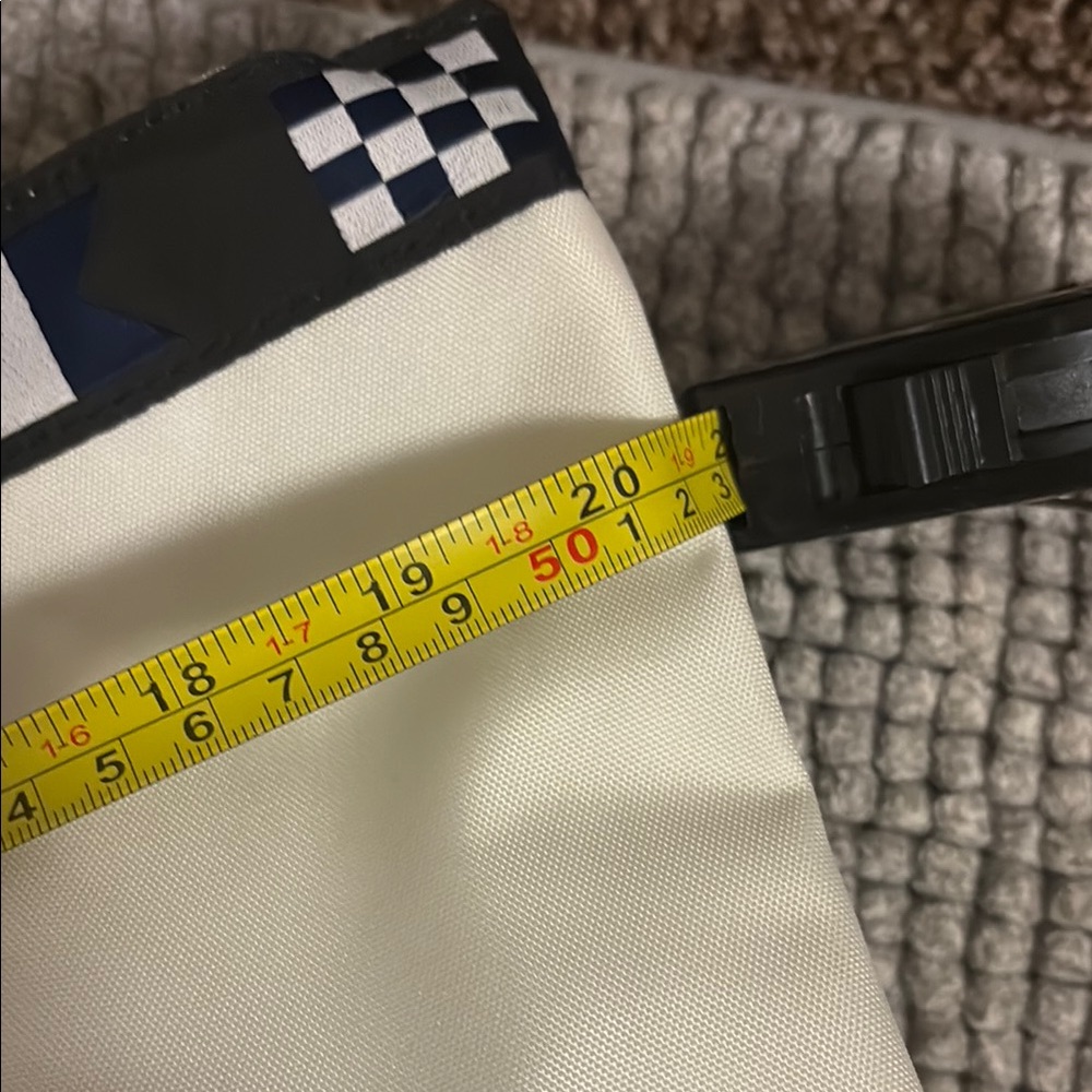 L.L. Bean Blue and White Nautical Tote Bag - Picture 9 of 12